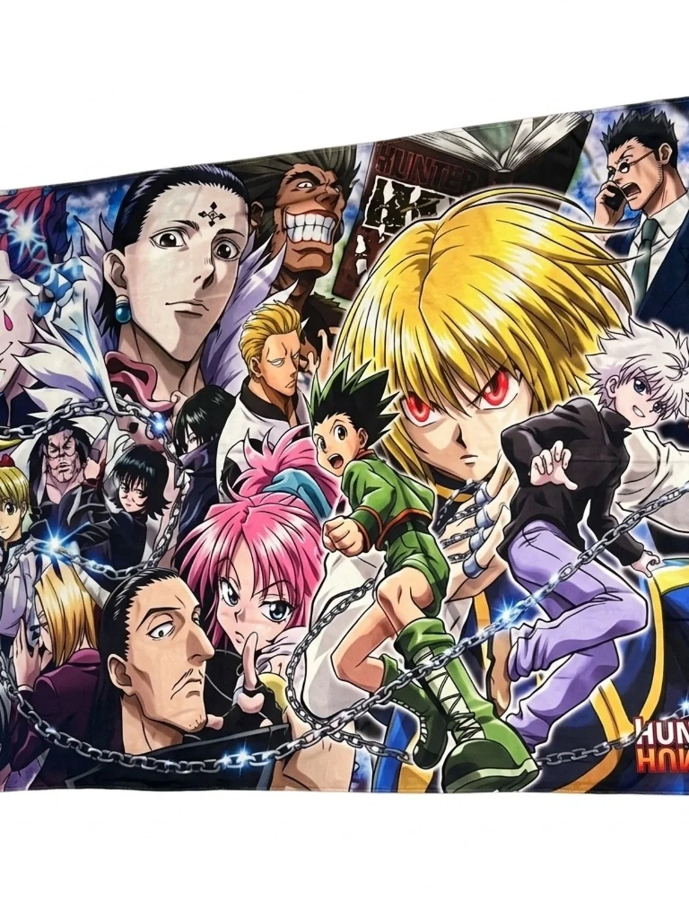 Hunter x Hunter Character Collage Wall Tapestry - Multicolor